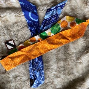 COACH 100% Silk Scarves